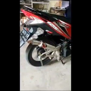 Knalpot Samlong Vario Beat Aerox Nmax Original Pro Racing Stainless Corong Drag Bending Cobra Fulset