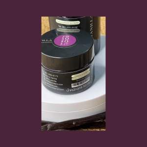 วานิลาบีนเพสท์โฮมเมด 30 gขนาดประหยัด มีอ.ย.& OTOPวานิลาแท้มีเมล็ด เชฟบาริสต้าไม่เคยบอก !….Sam’s Vanilla Bean Paste( Home Made Natural Vanilla Paste30g)