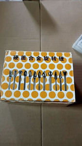 10 Pcs Mata Bor Tungsten Steel Carbide Cone Spiral 1/8 Inch