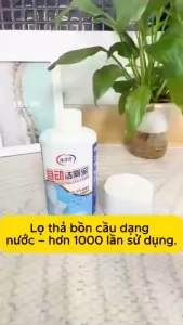 LỌ THẢ BỒN CẦU DIỆT KHUẨN DẠNG NƯỚC CÓ NẮP CHIẾT THÔNG MINH TẨY SẠCH CÁC VẾT BẨN Ố VÀNG  KHỬ MÙI CỰC HIỆU QUẢ