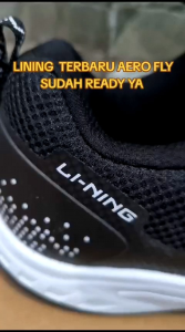 Sepati Badminton Lining AERO FLY free Kaos Kaki