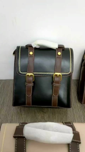 Tas Ransel Multifungsi Wanita Import Backpack Cewek Bisa Dijadikan Tas Selempang Tas Bahu Wanita Kulit Pu Black White Coffee Khaki 821484 214