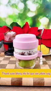 (Kèm thìa) Hũ Thuỷ Tinh đựng yến mạch sữa đồ ăn sáng tiện lợi