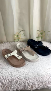 Sandal Import Wanita MK 1272 - Sandal Jepit Wanita Bahan Jelly PCU - Sandal Wanita Kekinian
