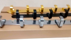 Gantungan Baju Mewah Kapstok Baju Gantungan Handuk Stainless Kualitas Import