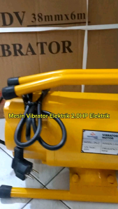 Mesin Pemadat Cor Beton VibratorConcrete Elektrik 2.0HP 1500watt+Selang 6Meter