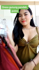 DRESS GUNUNG REFLE DREWSS WANITA DEWASA