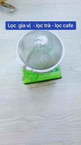 Dụng cụ lọc trà - Lọc gia vị - inox  bằng thép không gỉ dùng nấu lẩu - pha trà