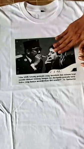 Baju Kaos Kurt cobain x soekarno kaos bung karno terlaris/ligar24 tshirt