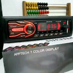 New Apptech Car Stereo: 1Din Single Din with Phone App Remote Control