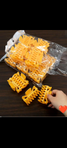 1pcs Salon Barber Use Professional Hot Perm Hair Grip Clips Perm Heat Resistant 热烫夹子烫发专用杠子夹耐高温美发隔热陶瓷固定数码包棉保温发夹