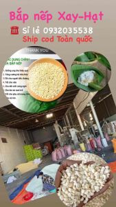 (Giá sỉ) 10kg Bắp / ngô nếp khô nhà máy sản xuất