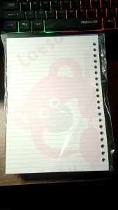 Binder A5 Loose Leaf Leef Karakter Lotso Toy Story Pink Boneka Lucu Isi 50 Lembar isi Ulang full warna lucu pelajar buku mahasiswa sekolah siswa kertas Vol- 21