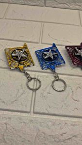 Gantungan Kunci Spiner Spinner Motif PCX 160 Vario 160 Stylo 160 Acrylic Akrilik Mirror Bisa Berputar