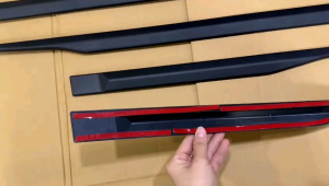 List Body Samping Hyundai Stargazer 2022 2024 2025 Side Molding Hitam Doff