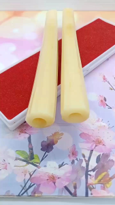 pipa once padutan tulang sapi model belimbing bulat kristal A576