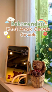 Kaos Anak Cewek Motif Spongebob Dan Patrick Kaos Anak Cewek Cowok Lengan Pendek 2-12 Tahun