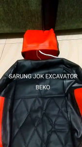 Sarung jok Excavator Kobelco BekoBungkus jok Excavator KomatsuCover jok Excavator Hitachi