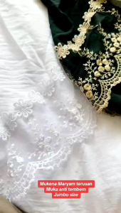 MUKENA MARYAM TERUSAN CRINCLE NYAMAN / HARGA BERSAHABAT