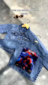 Jaket Jeans Anak Laki Laki Dan Perempuan Premium