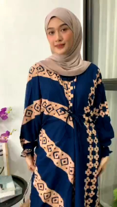 GRATIS ONGKIR GAMIS KAFTAN RENATA PREMIUM BATIK PEKALONGAN SPESIAL PROMO TERMURAH TERLARIS