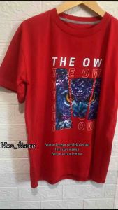 KAOS DISTRO PRIA CATTON POLI 24S ATASAN OBLONG PRIA MOTIF
