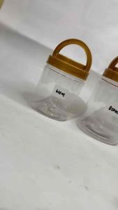 Candy Jar 610ml & 850ml with Handle Canister By Drakes Packaging Supplies