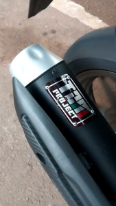 Knalpot Tzm Copy Untuk Matic Honda Vario 125 150 160 Beat Deluxe Street Fi Cbs Karbu Scoopy Old New Pcx