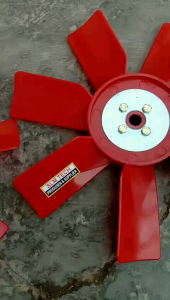 kipas perontok padi / pendingin radiator+plat dan baud M6 4 Pcs