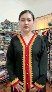 SET KEBAYA BORNEO LENGAN PANJANG CODE 344 FIT TO SIZE 45-87KG