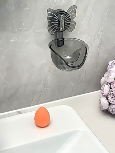JW1931 Organiser Headwear Serbaguna Tempat Perhiasan Dinding Wadah Toilet Tray Aksesoris Dinding Drainer Tembok Toilet Suction