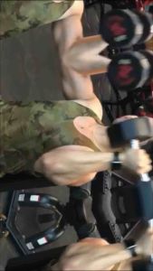 Cotton Spandex Camouflage Printed Stringer Tank Top