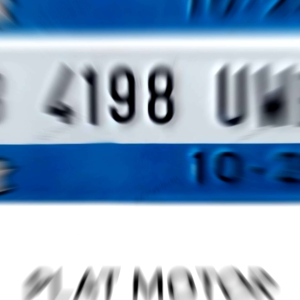 PLAT MOTOR LISTRIK FONT BARU & FONT LAMA (SUDAH ADA LOGO SAMSAT)