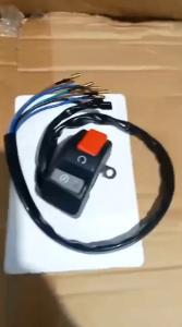 Saklar Holder Kanan Universal, Tombol Switch Stater, Saklar On Off Engine, dan Saklar Sen Hazard