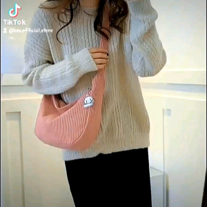 Tas Selempang ZETA Corduroy FreeGat Slingbag Wanita Kuliah dan Santai