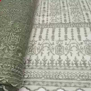 bahan kain tulle sapto bordir mewah