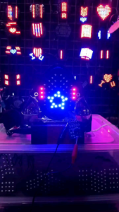 lampu setoplam Running satria karbu motif bintang dengan 8mode kedipan otomatis free lem bakar.