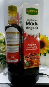 Madu Sarikurma Angkak Nadhifa 470gram Herbal Untuk ThypusDemamDBD dan Menaikan Trombosit