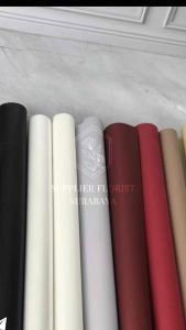 [1PACK 20LEMBAR] KERTAS BUNGA MATTE WARNA SOLID WRAPPING PAPER KERTAS CELLOPHANE BUKET BUNGA WRAP PEMBUNGKUS BUNGA KERTAS KOREA