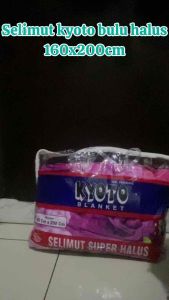 SELIMUT BULU HALUS TEBAL 160x200cm kyoto