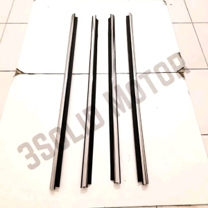 KARET PELIPIT KACA LUAR RUSH TERIOS CHROME 2004-2015 1SET 4PCS ORIGINAL
