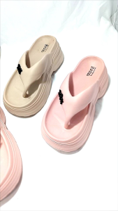SANDAL WANITA WEDJES KARET EVA KEKINIAN  KOREAN  STYLE