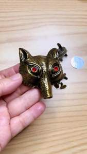 Mác mặt cáo trang trí túi xách 55cm x 6cm