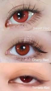 [พร้อมส่ง] คอนแทคเลนสีแดง มีหลายแบบ [พร้อมส่ง] - [คอนแทคเลนสีแดง] [หลายแบบ] [พร้อมส่ง]