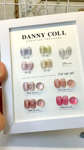 Set sơn gel mắt mèo ánh trăng DANNY COLL 9 màu chai sơn 15ml ( tặng kèm bảng màu)
