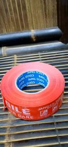 lakban fragile merah  48mm x 500 x 47 mic
