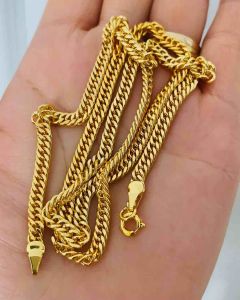 Dây chuyền nam nữ vàng titan bền đẹp