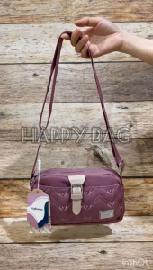 TAS SELEMPANG WANITA SIGHMON KANVAS 3Ruang SGH6613-134