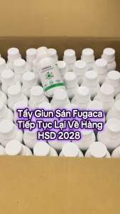 Fugaca 100ml Thuốc tẩy giun sổ lãi diệt các loại giun lãi sán dây sán lá cho gà trâubò