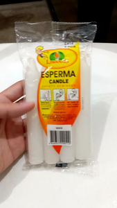 Liwanag Esperma Candle Size #14 (4pcs per pack) For Light and Occasions